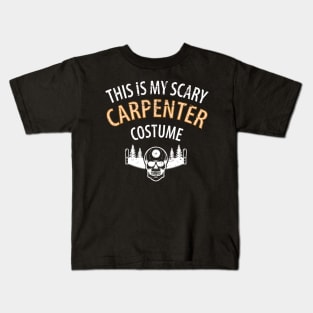 Wood Carpenter Joiner Woodcutter Craftsman Kids T-Shirt